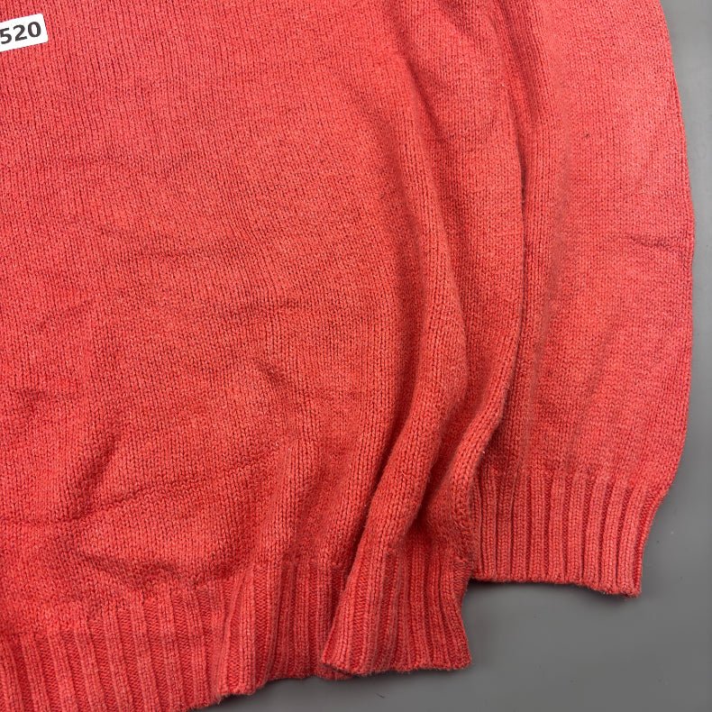 Coral Ralph Lauren Knitted Sweater - XL - Very Good - Revaleur