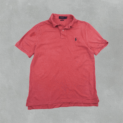 Coral Ralph Lauren Polo Shirt - Men S - Very Good - Revaleur