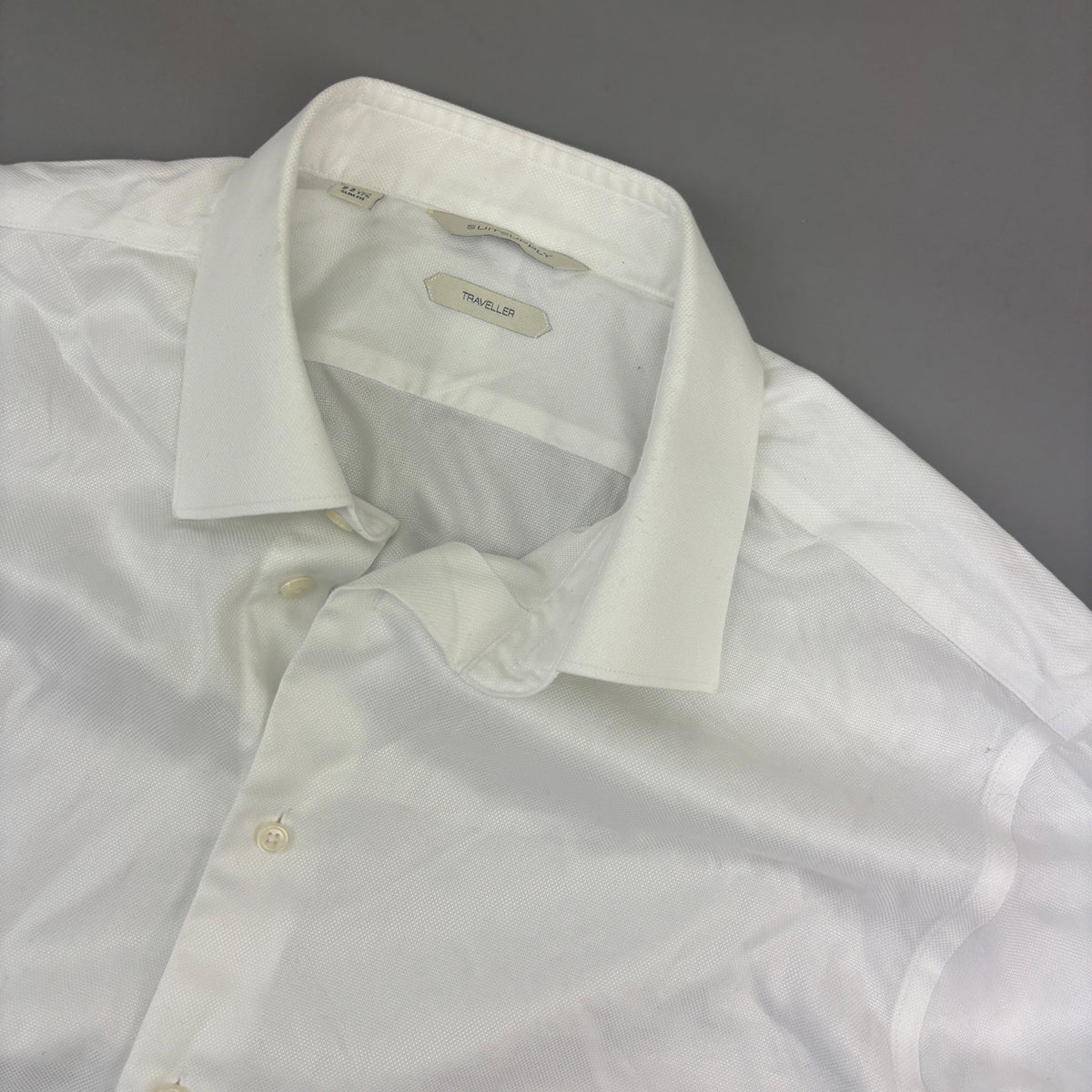 White Suitsupply Shirt - Men 44 - Very Good