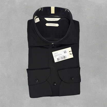 Dark Brown Slim Fit Shirt Suitsupply – W39 - New, With Tags - Revaleur