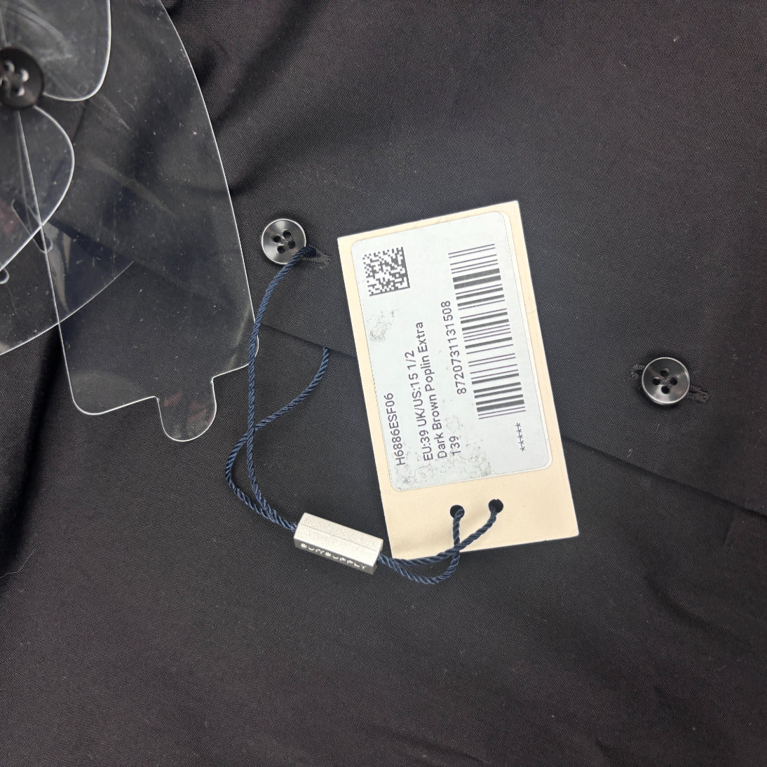 Dark Brown Suitsupply Shirt - Men 39 - New With Tags - Revaleur