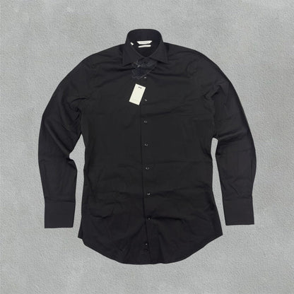 Dark Brown Suitsupply Shirt - Men 39 - New With Tags - Revaleur