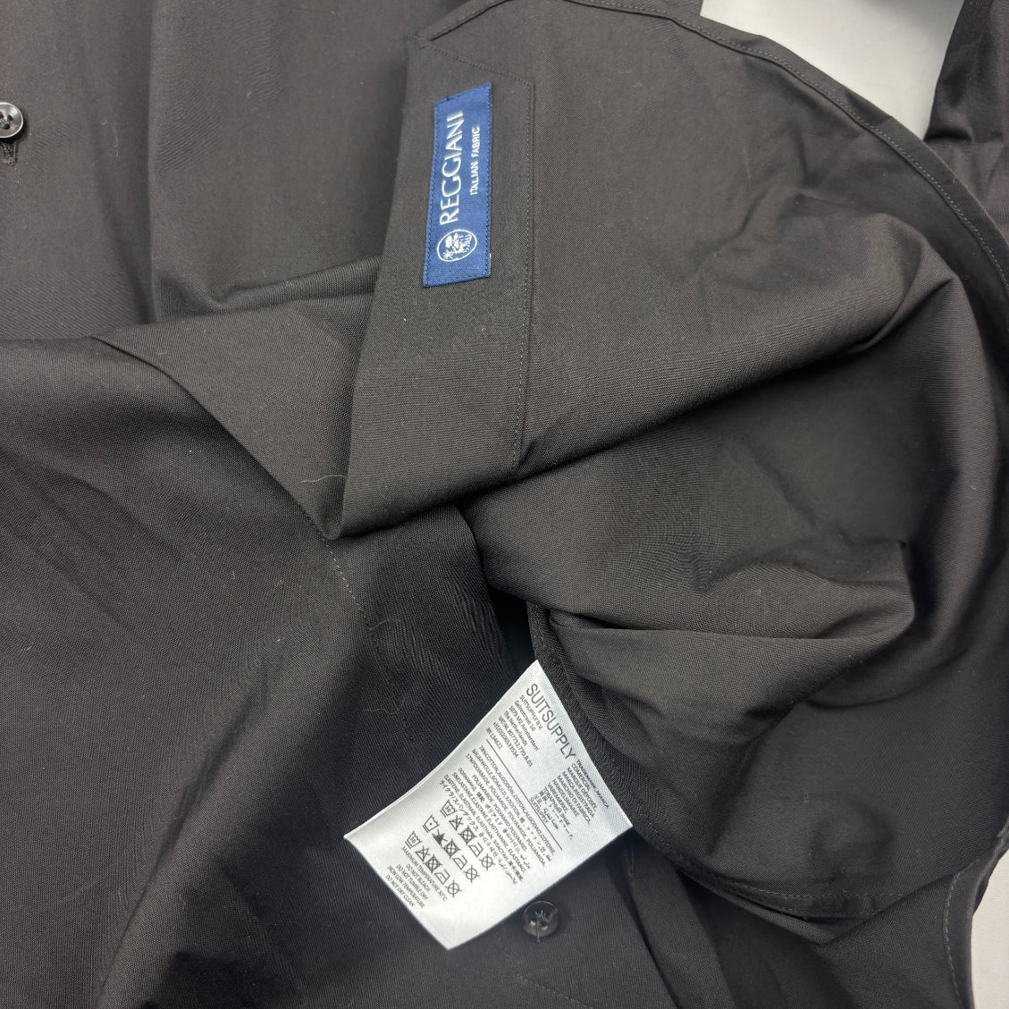 Dark Brown Suitsupply Shirt - Men 39 - New With Tags - Revaleur