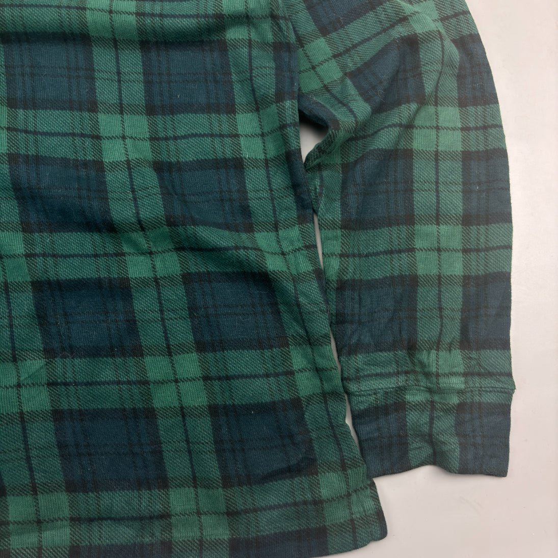 Dark Green Ralph Lauren Half Zip - Men L - Very Good - Revaleur