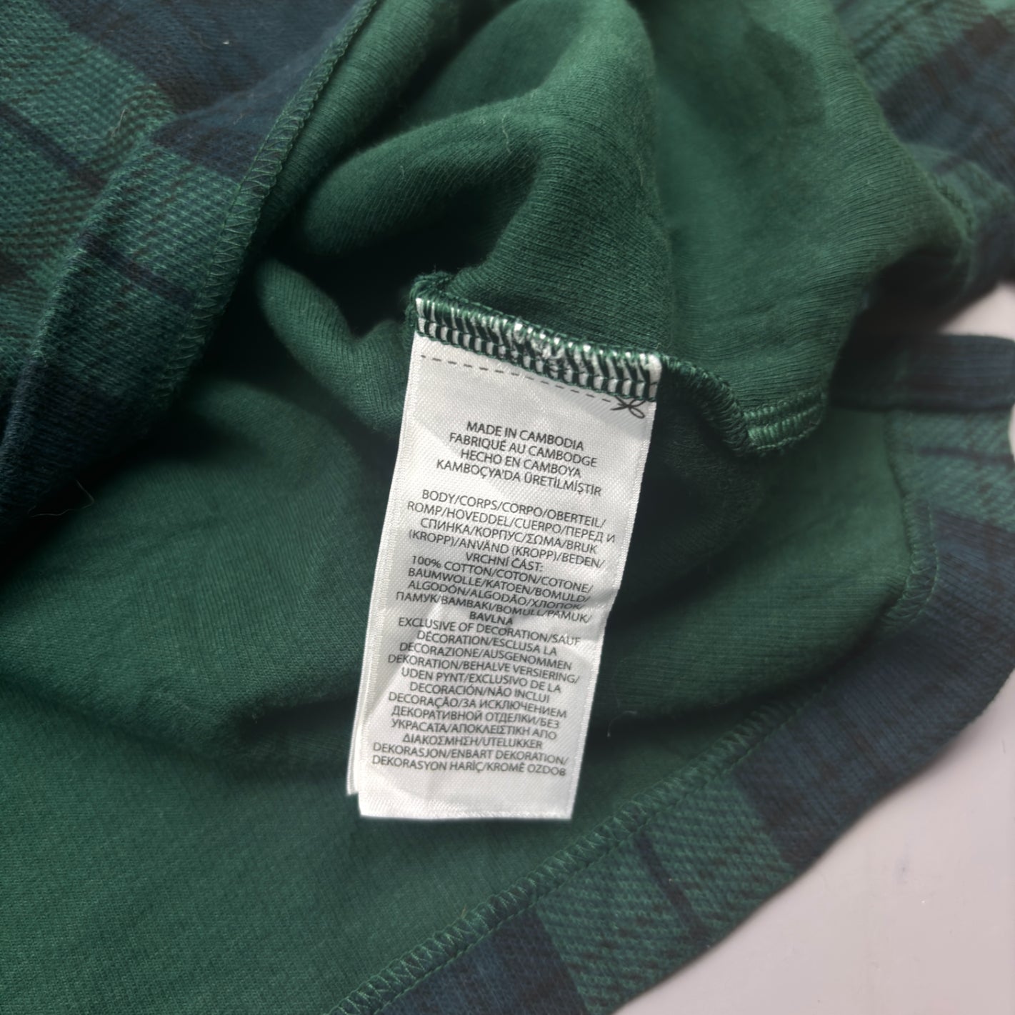 Dark Green Ralph Lauren Half Zip - Men L - Very Good - Revaleur