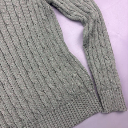 Dark Green Ralph Lauren Knitted Sweater - Women S - Very Good - Revaleur