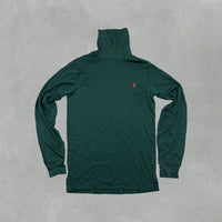 Dark Green Ralph Lauren Turtleneck - Men S - Very Good - Revaleur