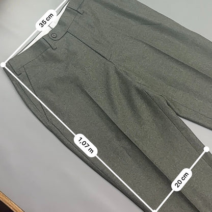 Dark Green Suitsupply Trousers - Men W28 - New With Tags - Revaleur