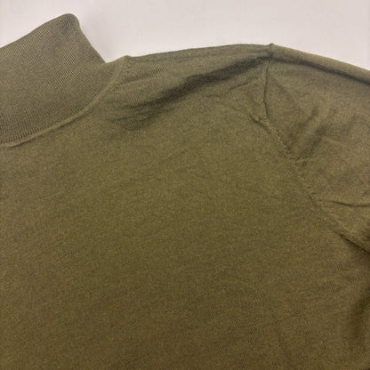 Dark Green Suitsupply Turtleneck - Men M - New - Revaleur