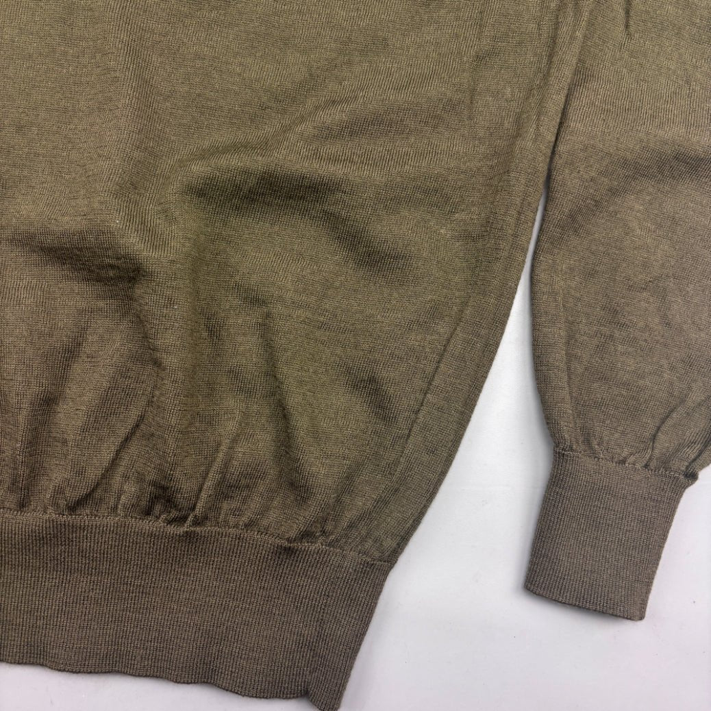 Dark Green Suitsupply Turtleneck - Men M - New - Revaleur