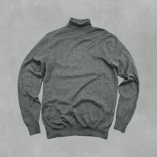 Dark Green Suitsupply Turtleneck - Men S - Very Good - Revaleur