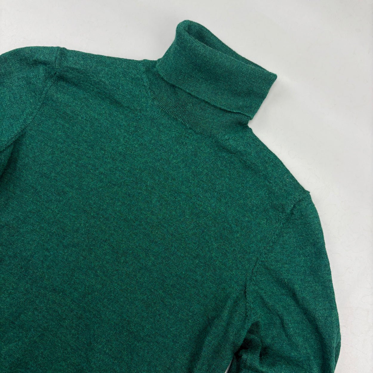 Dark Green Suitsupply Turtleneck - Men XS - Very Good - Revaleur