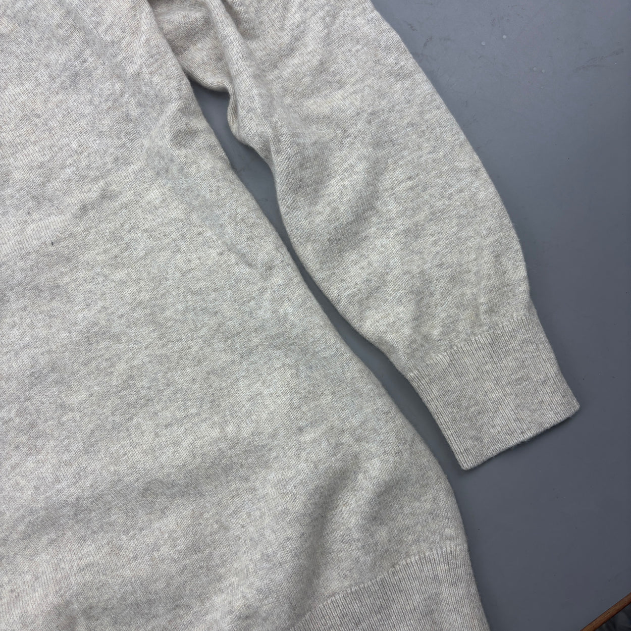 Beige Profuomo Half Zip - Men S - Very Good
