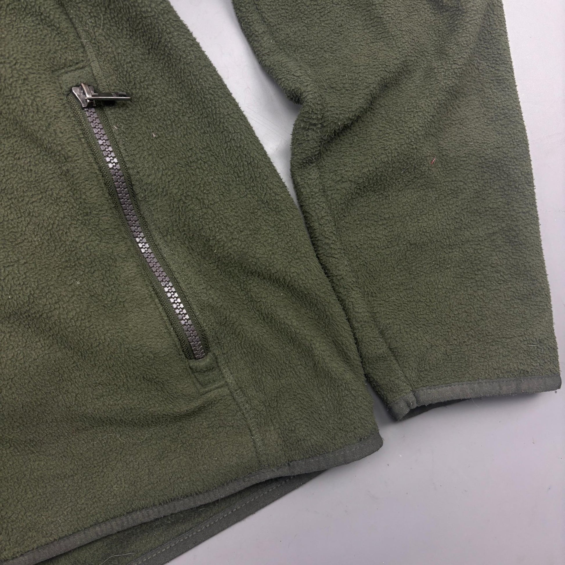 Green Polo Assassin Fleece Jacket - Men M - Very Good - Revaleur