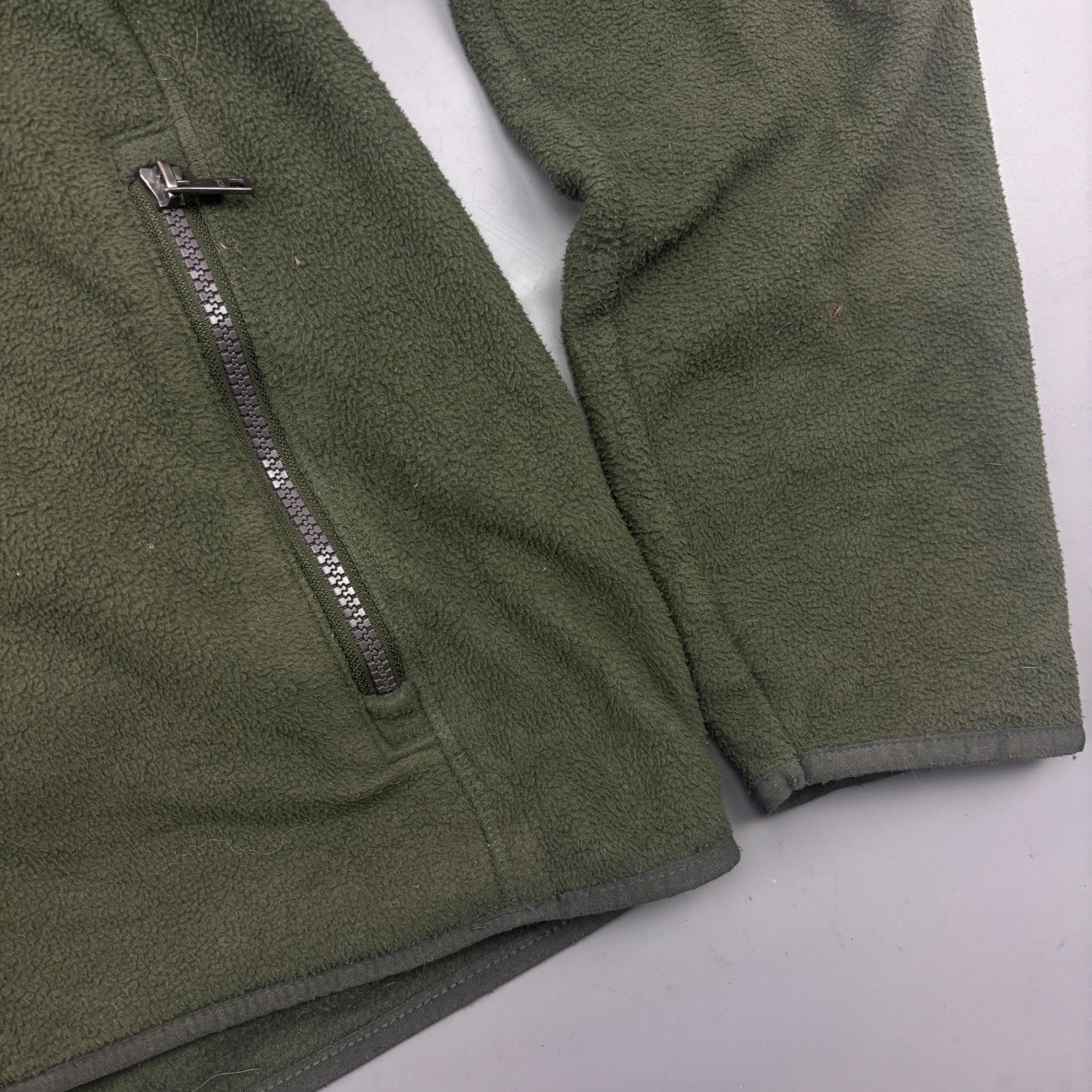 Green Polo Assassin Fleece Jacket - Men M - Very Good - Revaleur