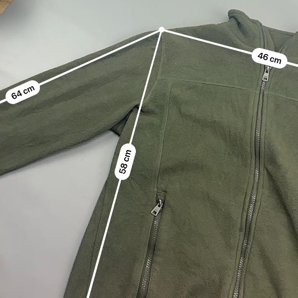 Green Polo Assassin Fleece Jacket - Men M - Very Good - Revaleur