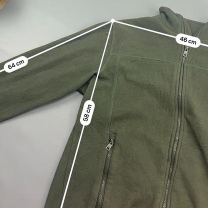 Green Polo Assassin Fleece Jacket - Men M - Very Good - Revaleur
