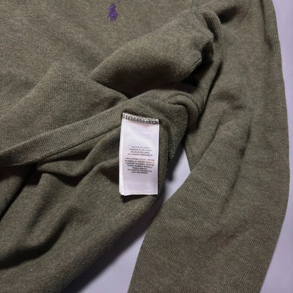 Green Quarter - Zip Polo Ralph Lauren Sweater – XS – New, Never Worn - Revaleur