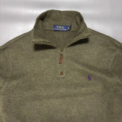 Green Quarter - Zip Polo Ralph Lauren Sweater – XS – New, Never Worn - Revaleur
