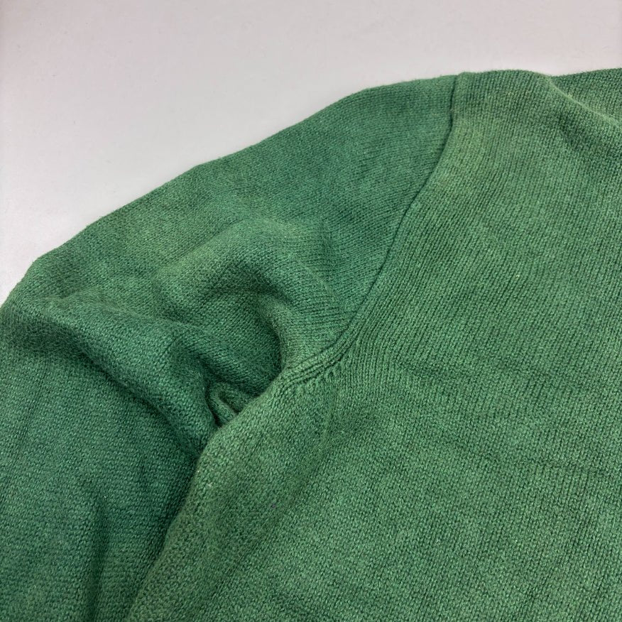 Green Ralph Lauren Knitted Sweater - M - Very Good - Revaleur