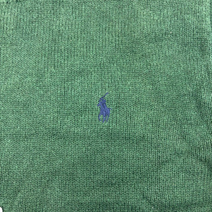 Green Ralph Lauren Knitted Sweater - M - Very Good - Revaleur