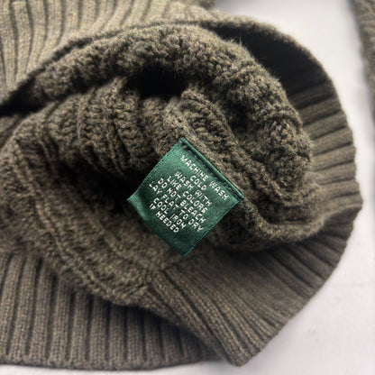 Green Ralph Lauren V - neck Sweater - Women M - Very Good - Revaleur