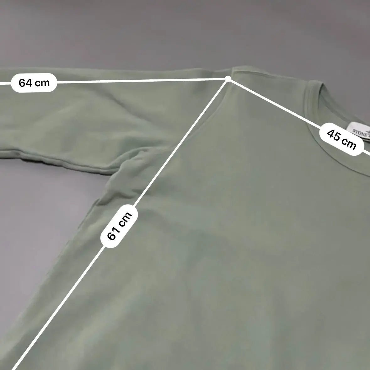 Green Stone Island Jumper/Sweater - S - New, Never Worn - Revaleur