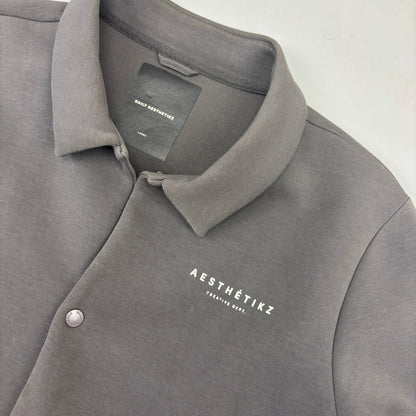 Grey Daily Aesthetikz Shacket - Men XL - Very Good - Revaleur