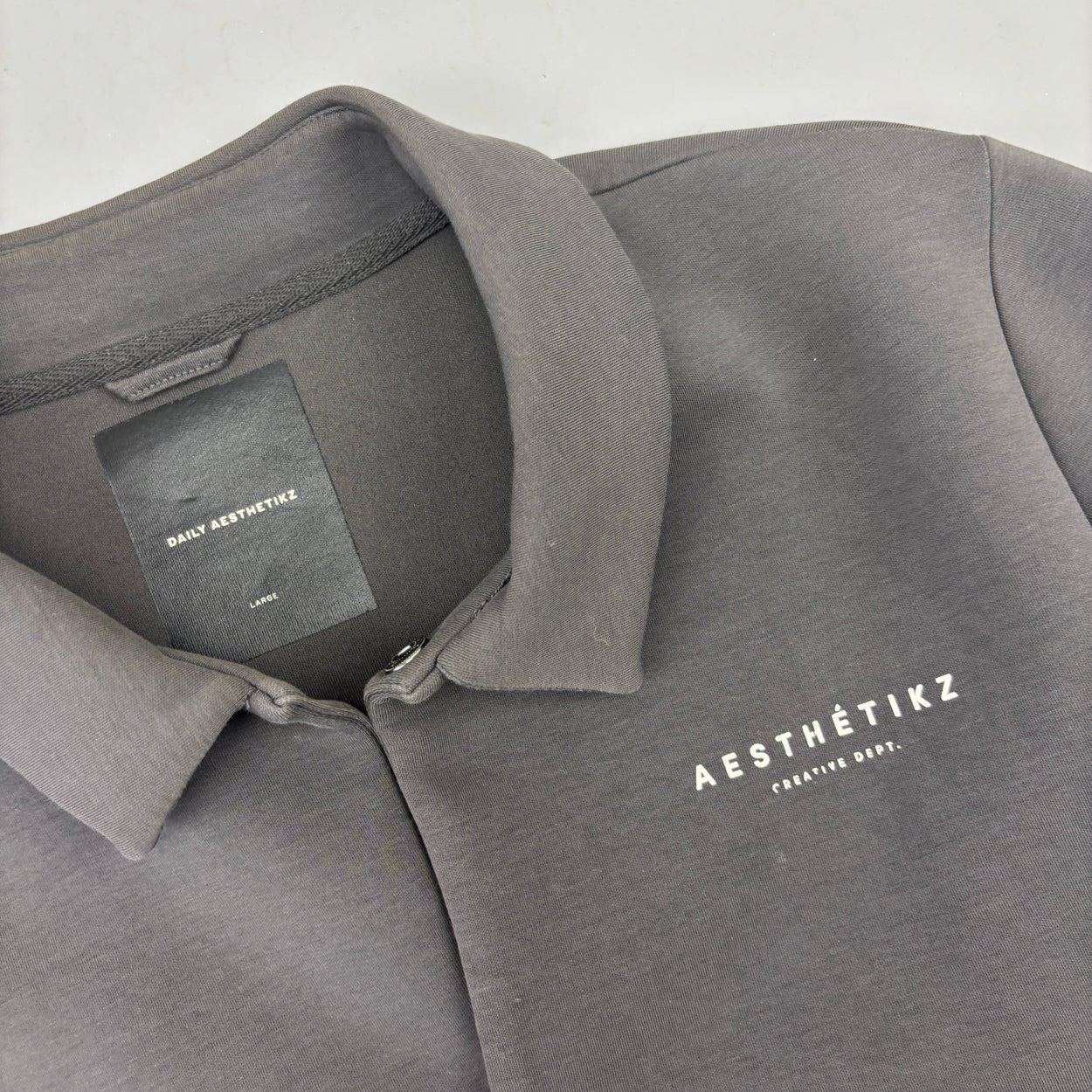 Grey Daily Aesthetikz Shacket - Men XL - Very Good - Revaleur