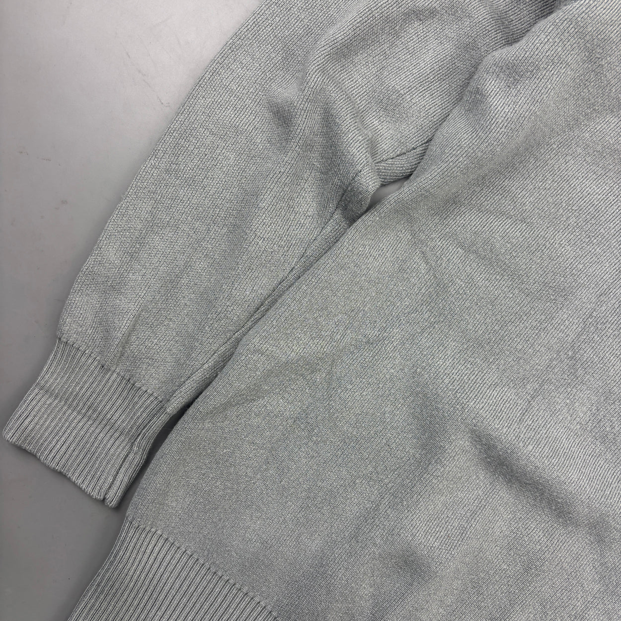 Grey Denham Half Zip - Men M - Very Good - Revaleur