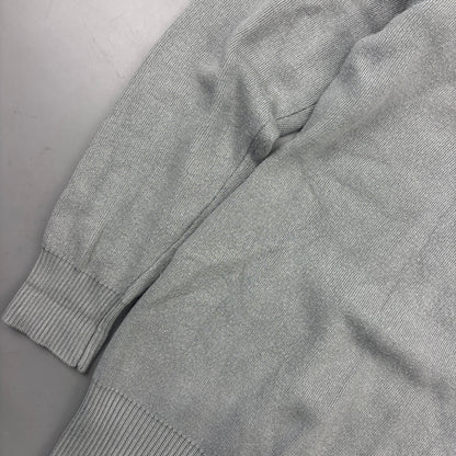 Grey Denham Half Zip - Men M - Very Good - Revaleur