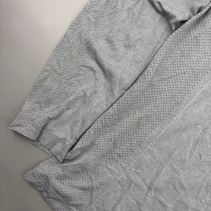 Grey Gymshark Half Zip - Men XL - Very Good - Revaleur