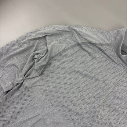 Grey Gymshark Half Zip - Men XL - Very Good - Revaleur