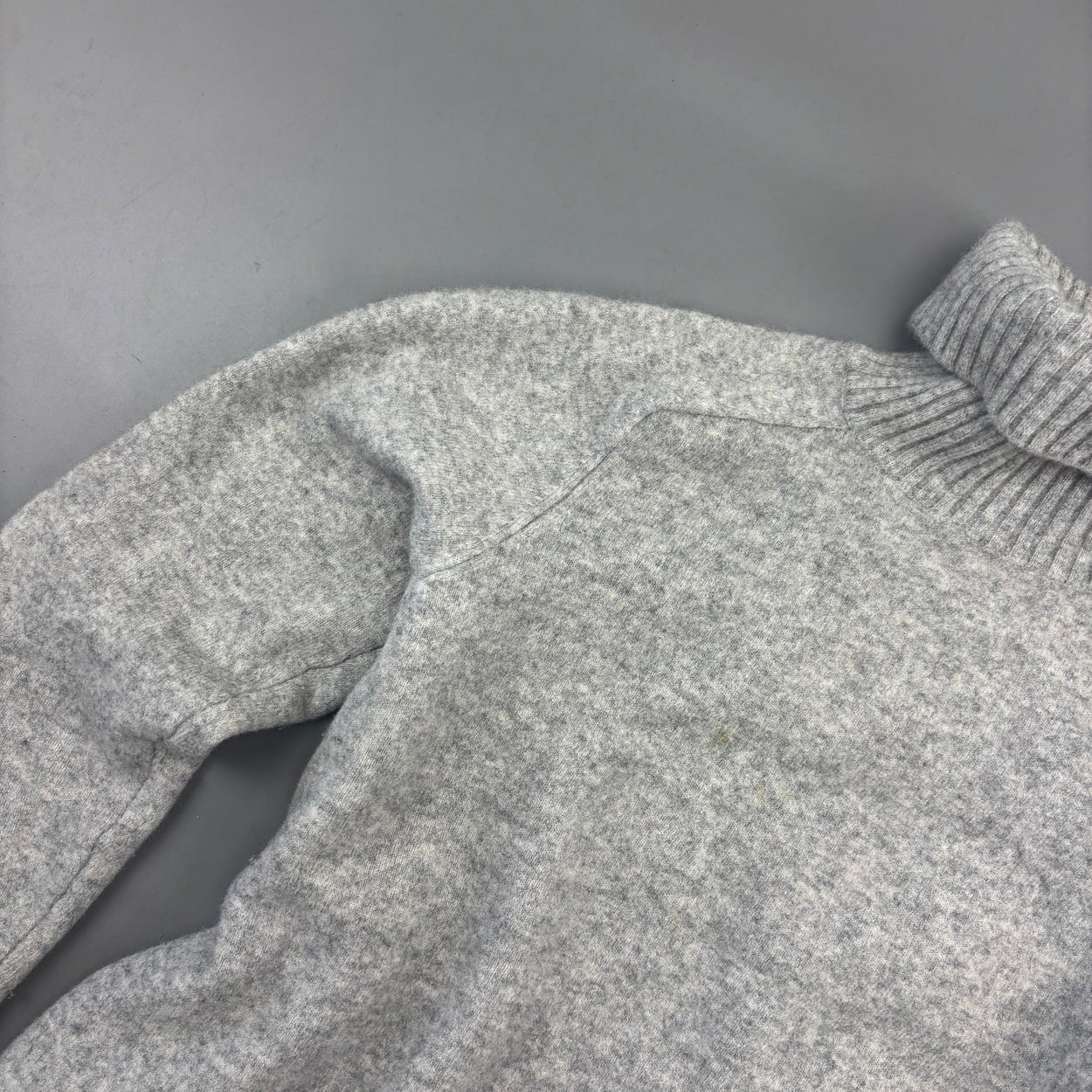 Grey Massimo Dutti Turtleneck - Women L - Very Good - Revaleur