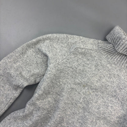 Grey Massimo Dutti Turtleneck - Women L - Very Good - Revaleur