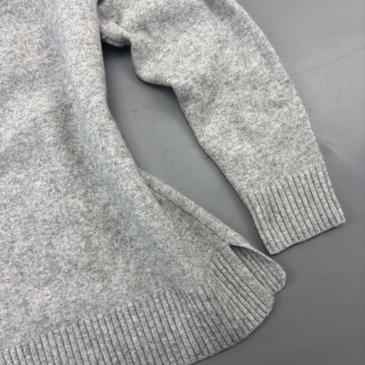 Grey Massimo Dutti Turtleneck - Women L - Very Good - Revaleur