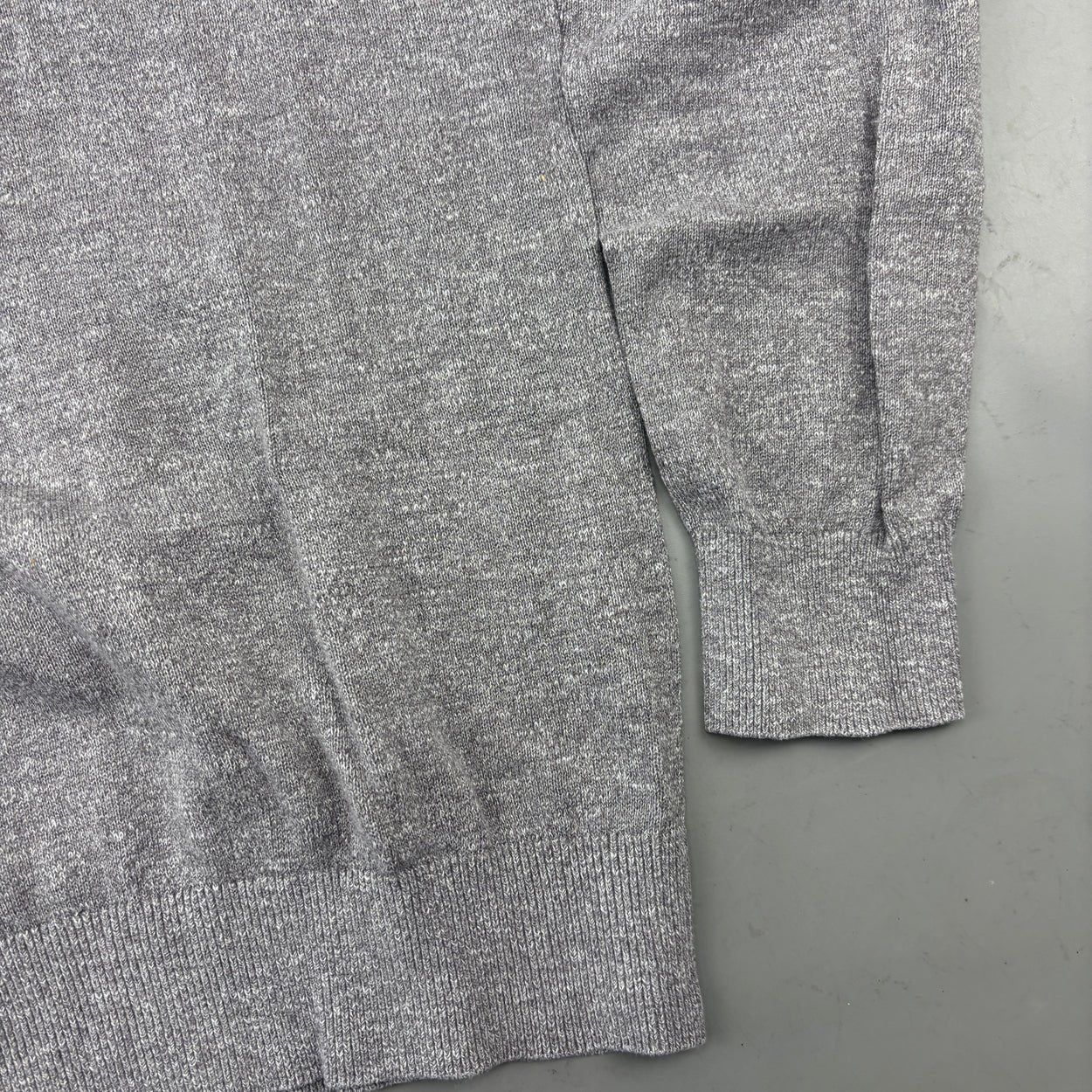 Grey Profuomo Half Zip - Men S - Very Good - Revaleur