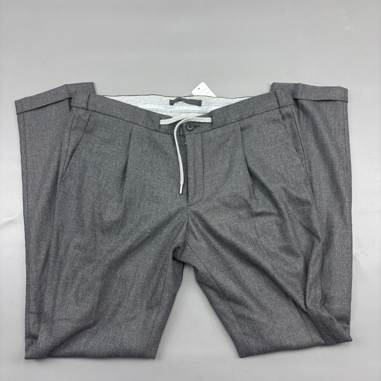 Grey Profuomo Trousers - Men XL - Very Good - Revaleur