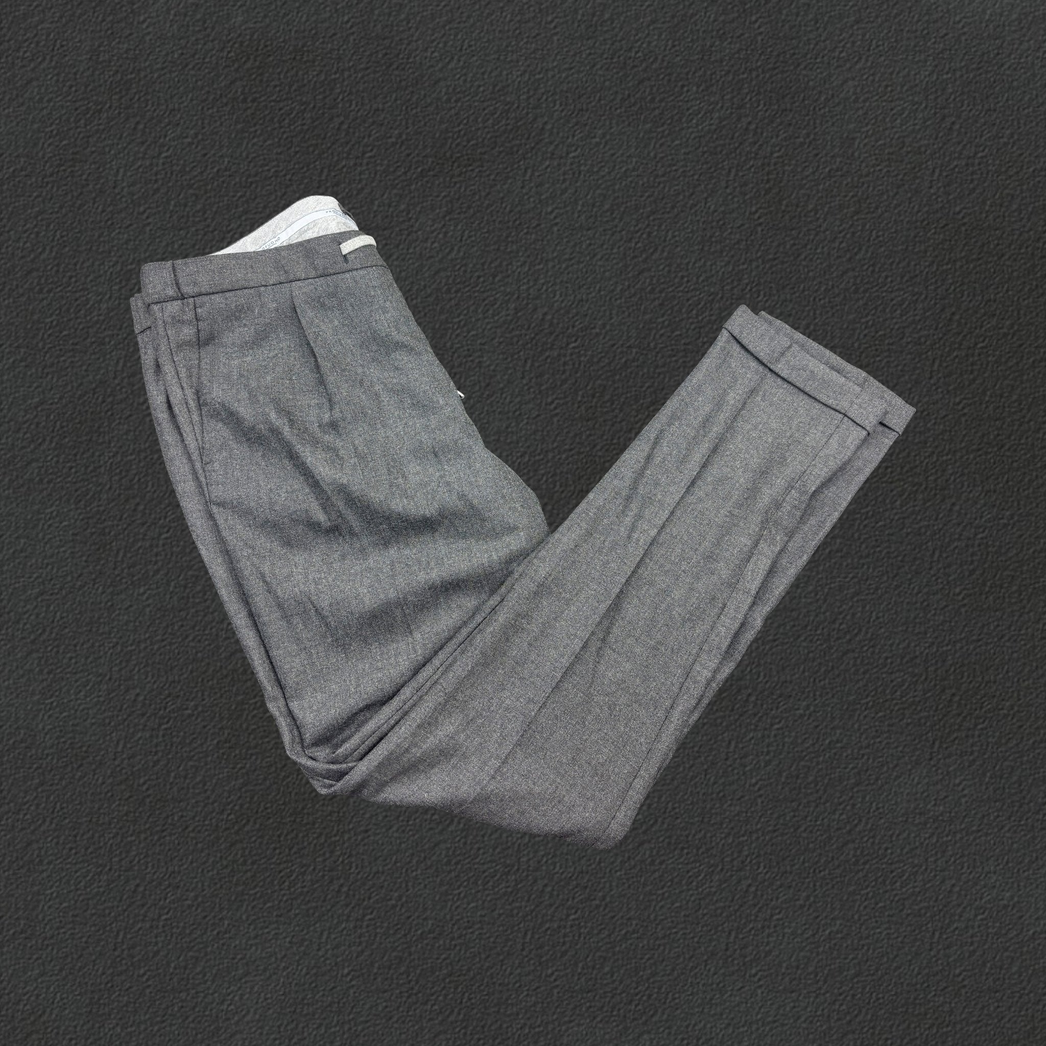Grey Profuomo Trousers - Men XL - Very Good - Revaleur
