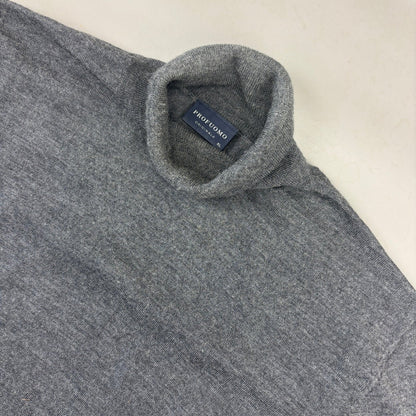 Grey Profuomo Turtleneck - Men XL - Very Good - Revaleur