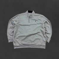 Grey Ralph Lauren Buttoned Sweater - Men XXL - Very Good - Revaleur