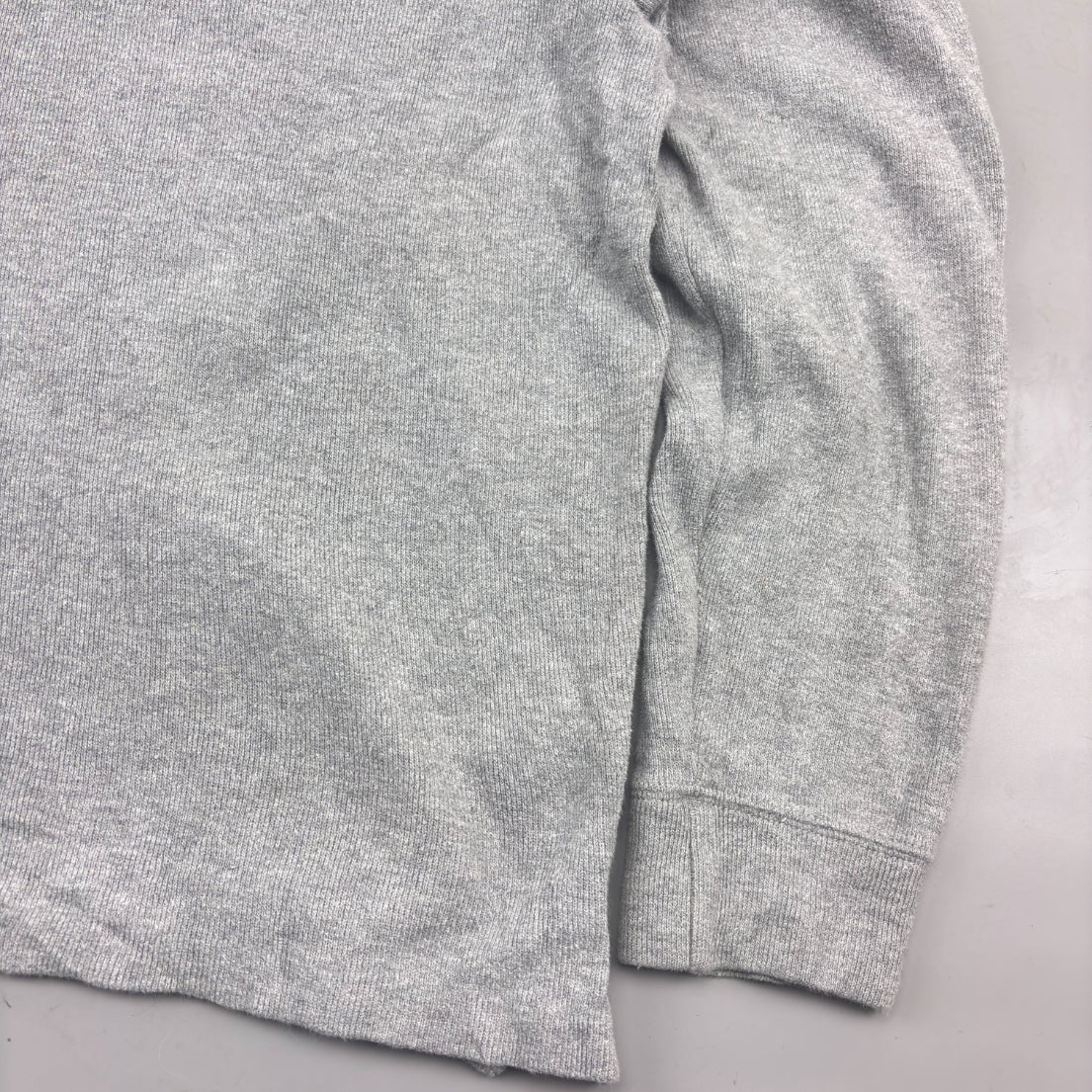 Grey Ralph Lauren Half Zip - Men L - Very Good - Revaleur