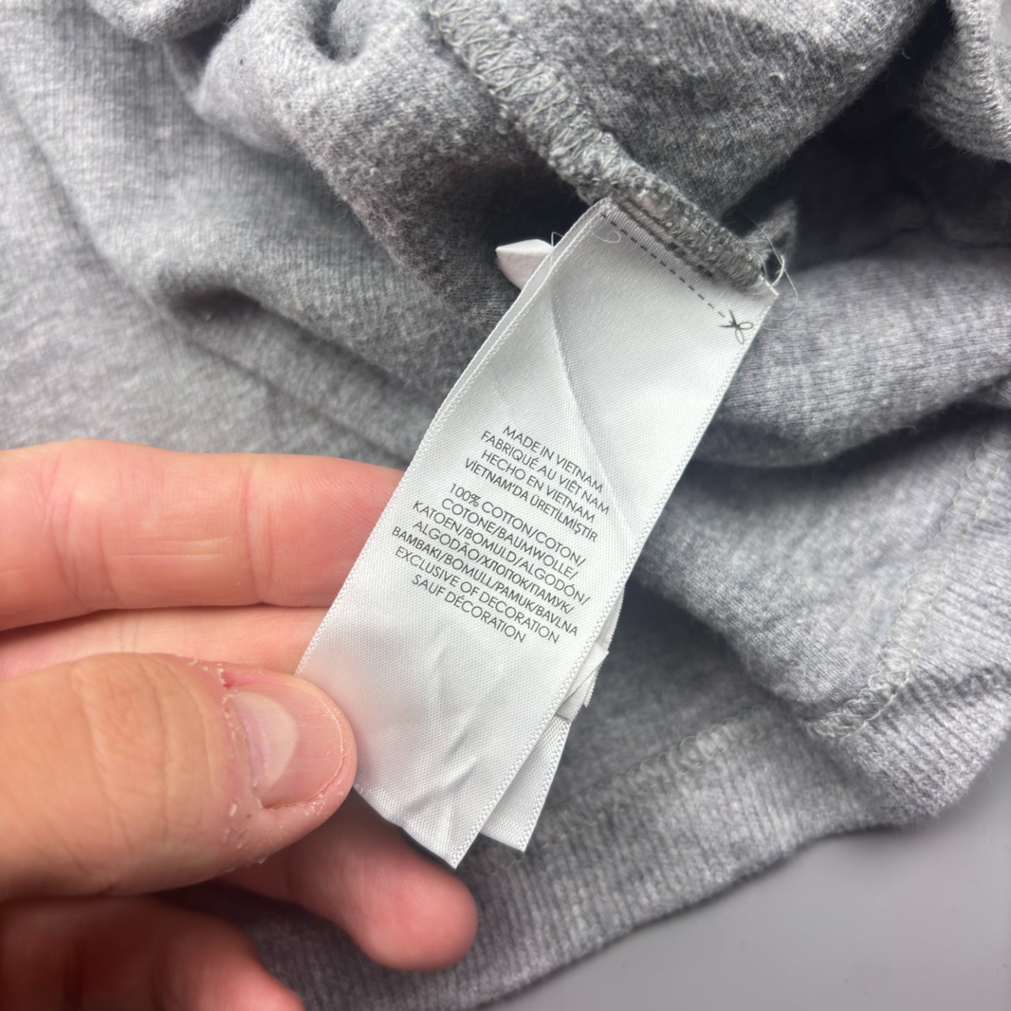 Grey Ralph Lauren Half Zip - Men L - Very Good - Revaleur