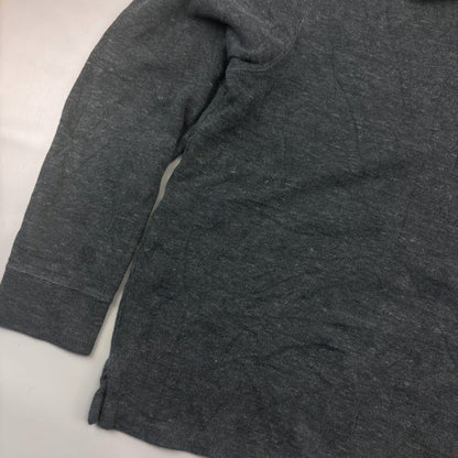 Grey Ralph Lauren Half Zip - Men L - Very Good - Revaleur