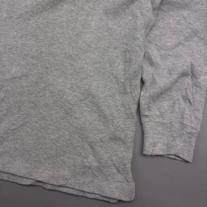 Grey Ralph Lauren Half Zip - Men L - Very Good - Revaleur