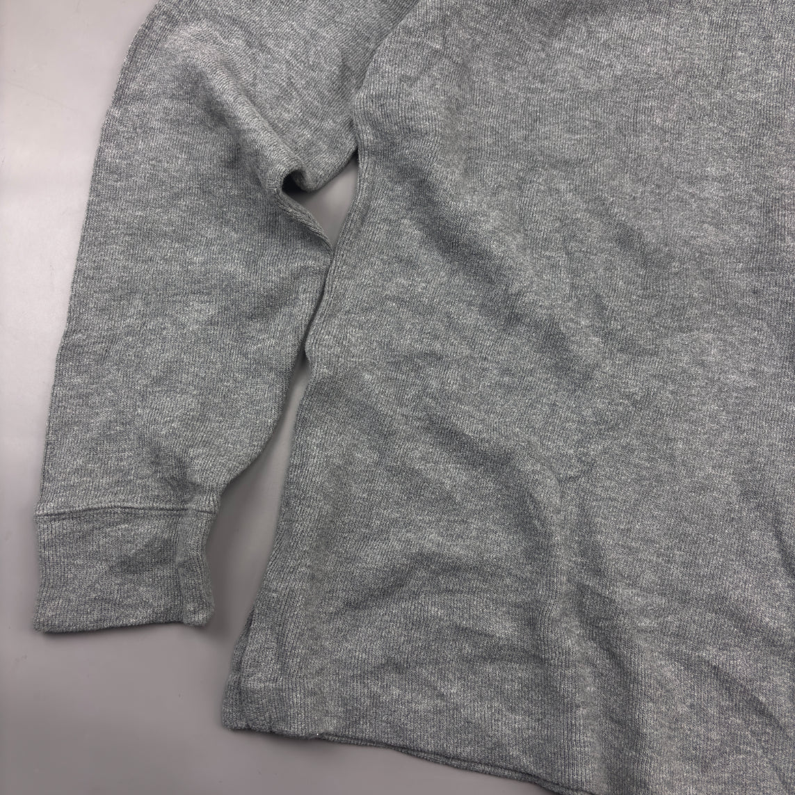 Grey Ralph Lauren Half Zip - Men M - Very Good - Revaleur