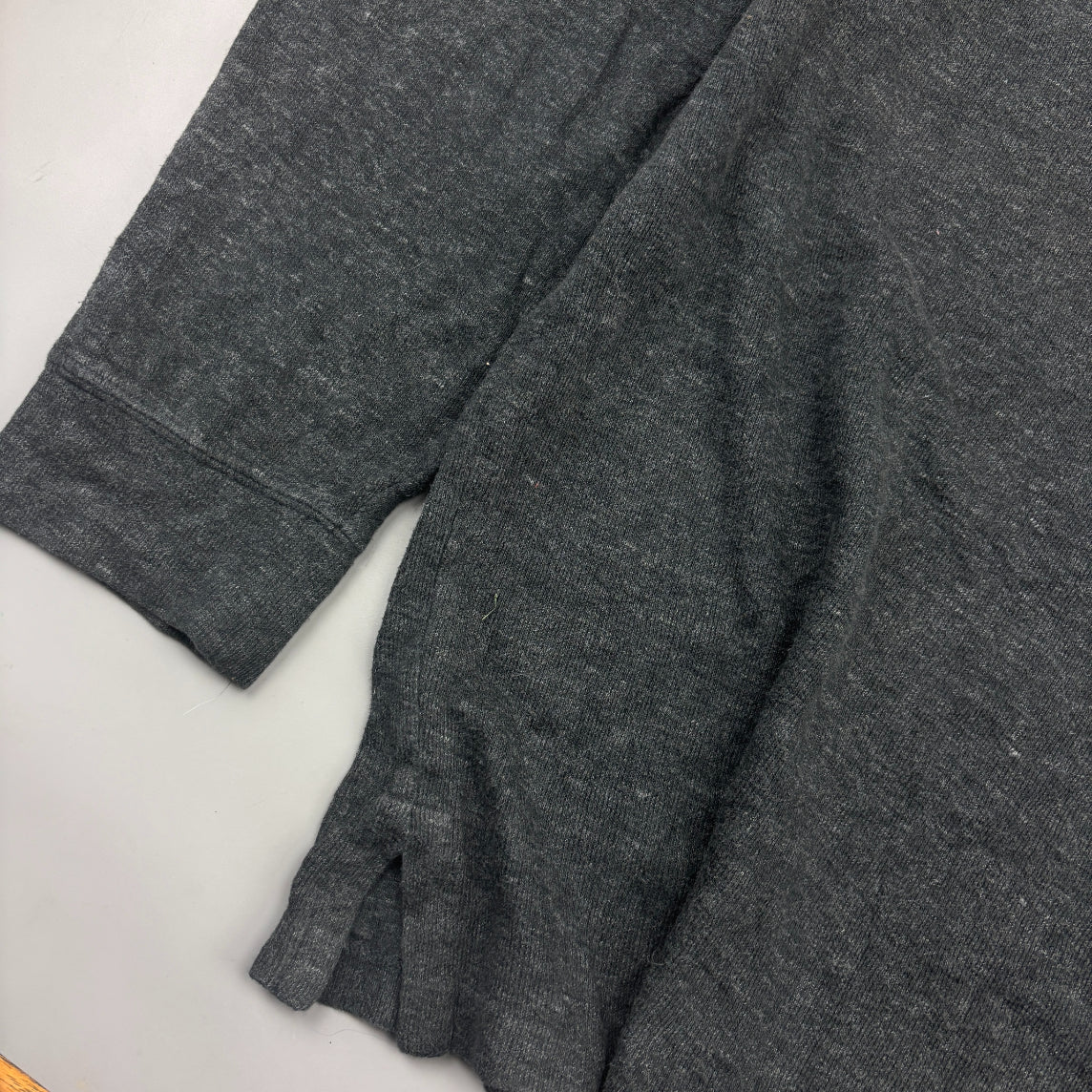 Grey Ralph Lauren Half Zip - Men XL - Very Good - Revaleur