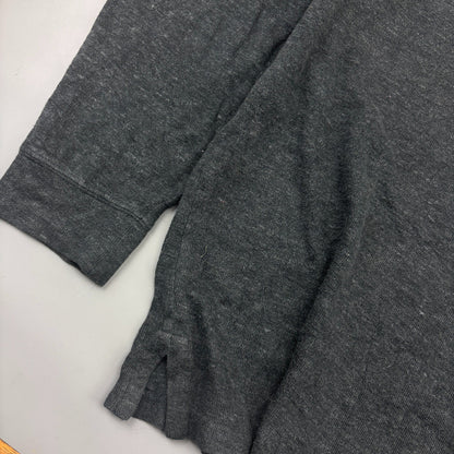 Grey Ralph Lauren Half Zip - Men XL - Very Good - Revaleur