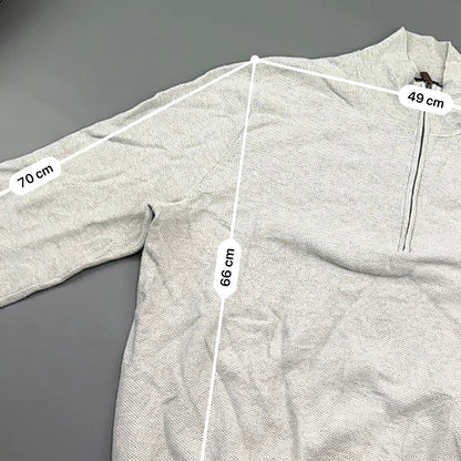 Grey Ralph Lauren Half Zip - Men XXL - Very Good - Revaleur