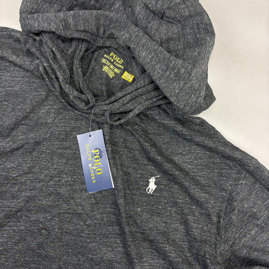 Grey Ralph Lauren Hoodie - Men XXL - New With Tags - Revaleur